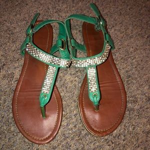 Bedazzled sandals
